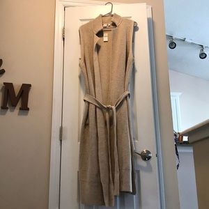 Gap Long Duster Open Cardigan